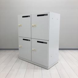 【モバイルワーカーにオススメ!鍵の持ち歩き不要で便利なダイヤル錠タイプ!】■コクヨ(KOKUYO)製 エディアロッカー 投入口有 W900×D450×1110㎜ ■ダイヤル錠 ■ホワイト