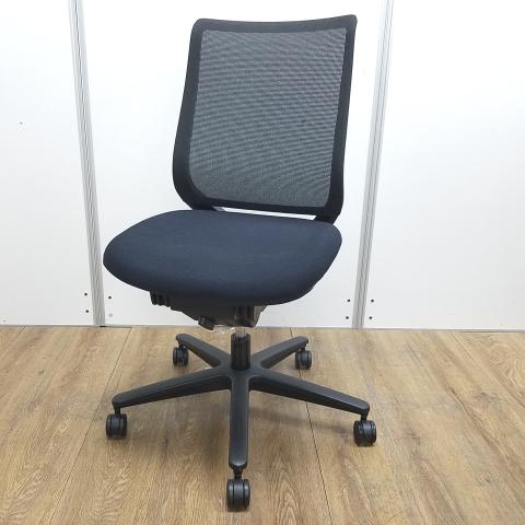 【中古】ミトラシリーズ  コクヨ（KOKUYO） 肘無ローバックチェア