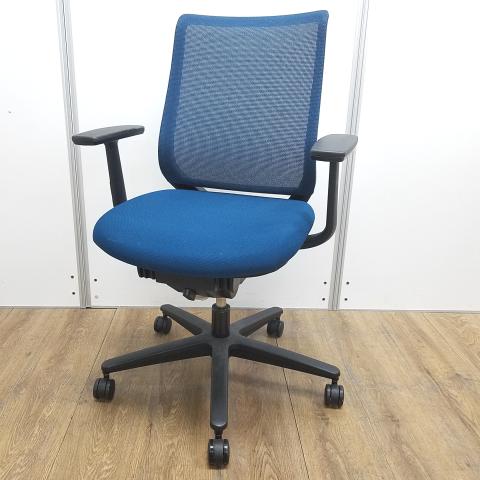 【中古】ミトラシリーズ  コクヨ（KOKUYO） 肘付ローバックチェア