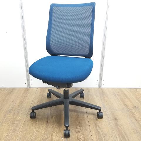 【中古】ミトラシリーズ  コクヨ（KOKUYO） 肘無ローバックチェア
