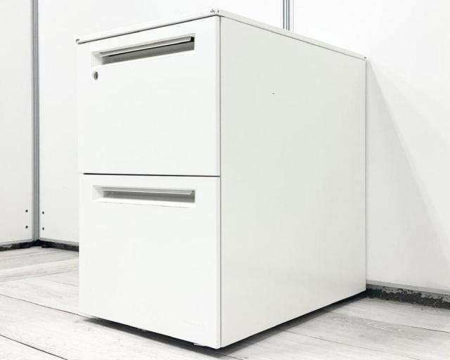 【中古】アドバンス DNC1CG-Z975 オカムラ（okamura） ワゴン2段