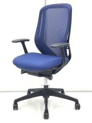 在宅勤務/テレワーク/人気 オススメ(おすすめ) /人気商品 オカムラ シルフィーチェア 固定肘付 ミディアムブルー