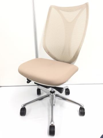 【中古】サブリナ  オカムラ（okamura） 肘無ハイバックチェア