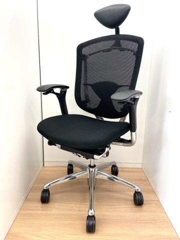 【中古】コンテッサチェア  オカムラ（okamura） 肘付ハイバックチェア