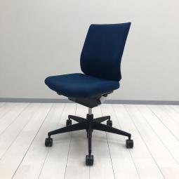 【在庫入替セール品！（本在庫限定価格）】【オフィスの王道！　納得の座り心地！　魔法のように売れ続けている定番のチェア！】■コクヨ(KOKUYO)製　ウィザード2(wizard2)チェア　肘無ローバック　■ランバーサポート付き　■ターコイズ×ホワイトシェル【弊社使用欄：A01080397】【HU】