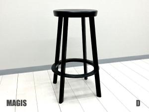 D)MAGIS / マジス　DEJA-VU STOOL / デジャヴ スツール 　ブラック　NAOTO FUKASAWA / 深澤　直人　H660