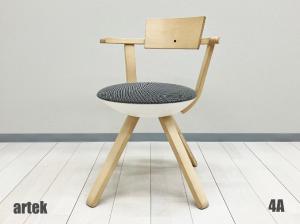 ４A)artek/アルテック　ライバルチェア　コンスタンチン グルチッチ　北欧フィンランド　ナチュラルラッカー