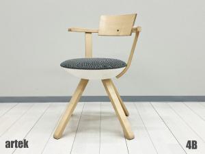 ４B)artek/アルテック　ライバルチェア　コンスタンチン グルチッチ　北欧フィンランド　ナチュラルラッカー