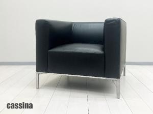 cassina ixc / カッシーナ イクスシー　GRAB MID / グラブ ミッドソファ　1人掛　本革　ブラック