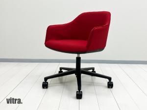 vitra/ヴィトラ　SOFTSHELL CHAIR/ソフトシェル 4レッグチェア　ロナン＆エルワン・ブルレック　レッド系