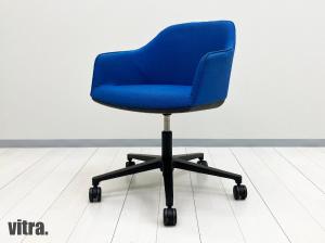 vitra/ヴィトラ　SOFTSHELL CHAIR/ソフトシェル 4レッグチェア　ロナン＆エルワン・ブルレック　ブルー系