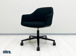 vitra/ヴィトラ　SOFTSHELL CHAIR/ソフトシェル 4レッグチェア　ロナン＆エルワン・ブルレック　グリーングレー系