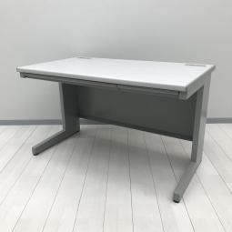 【基本を押さえたシンプルで使いやすい平机！定番の幅1200㎜タイプ！】■内田洋行(UCHIDA)製　FEED-N(フィードエヌ)シリーズ　平机　引き出し付き　1200×D700×H700㎜　■グレー 【弊社使用欄：A01100824】