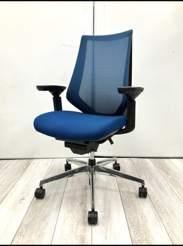 【中古】デュオラ メッシュ  コクヨ（KOKUYO） 肘付ハイバックチェア