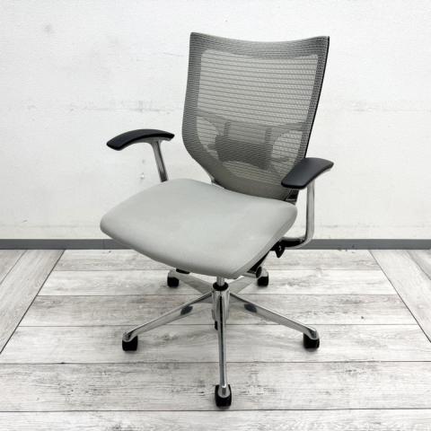 【中古】バロンチェア CP43BS FDF3 オカムラ（okamura） 肘付ローバックチェア