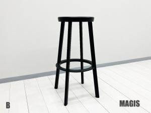 B)MAGIS / マジス DEJA-VU STOOL / デジャヴ スツール  ブラック NAOTO FUKASAWA / 深澤　直人 H660