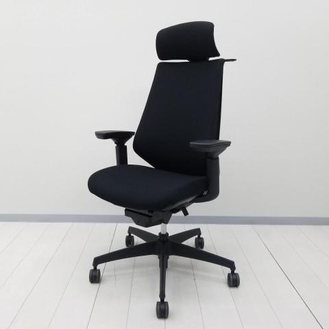 【中古】デュオラ クッション CRS-G3100E6N コクヨ（KOKUYO） 肘付ハイバックチェア