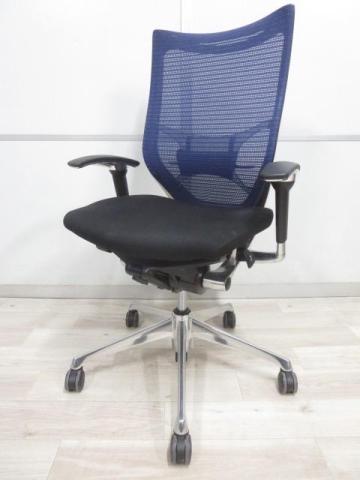 【中古】バロンチェア CP35BR オカムラ（okamura） 肘付ハイバックチェア