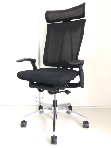 【中古】セレーオチェア KF-530JB-ZTT1 イトーキ（ITOKI） 肘付ハイバックチェア