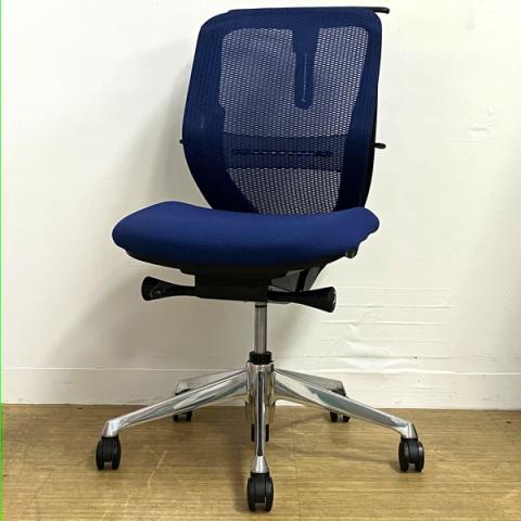 【中古】シルフィーメッシュ C642BS　FMP3 オカムラ（okamura） 肘無ローバックチェア