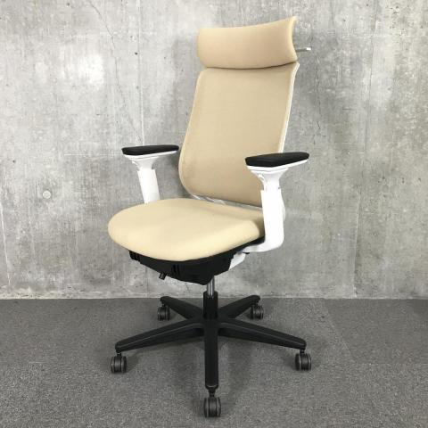 【中古】ミトラシリーズ CRSG2920E1N コクヨ（KOKUYO） 肘付ハイバックチェア