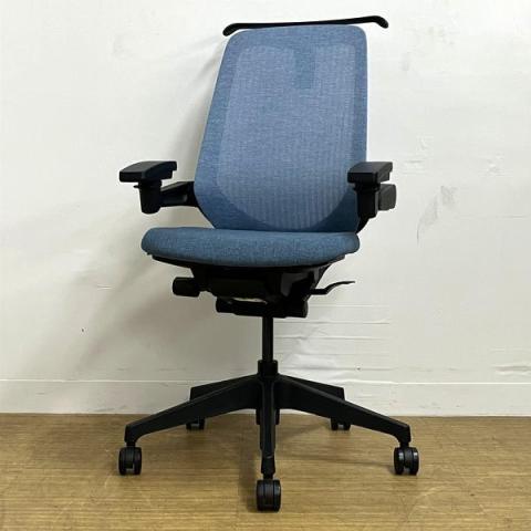【中古】ノート メッシュ KJ-177JE2T1B4 イトーキ（ITOKI） 肘付ハイバックチェア