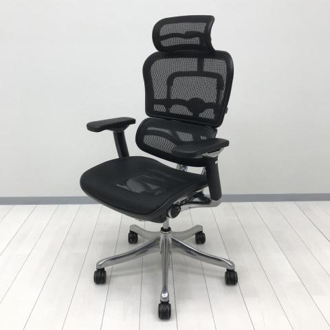 【中古】プロ  Ergohuman（エルゴヒューマン） 肘付ハイバックチェア