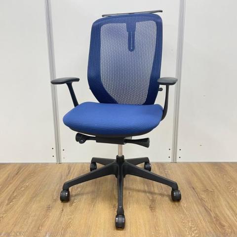 【中古】シルフィーメッシュ  オカムラ（okamura） 肘付ハイバックチェア