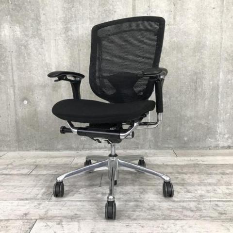 【中古】コンテッサチェア CM32AB FBF1 オカムラ（okamura） 肘付ハイバックチェア