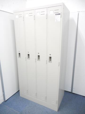 【中古】LKロッカー LK-4F1E コクヨ（KOKUYO） 4人用更衣ロッカー