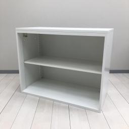 【見える化にフォーカスしたオープン書庫！扉が無いから出し入れしやすい！】■コクヨ製　エディアシリーズ　オープン書庫　ローキャビネット　 H720㎜　■天板付き　■ホワイト【KOKUYO EDIA】 #岐阜 #愛知 #三重 #静岡 #福井 #石川 #富山 #滋賀