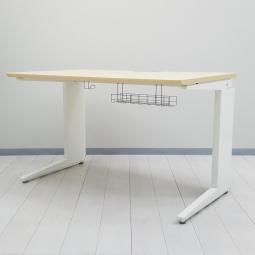 【11/2(月)入荷予定商品！】【スタイリッシュなデザインと機能性を兼ね備えたシンプルデスク！】■オカムラ(okamura)製　プロユニットシリーズ　平机　引き出し無　Ｌ字脚　W1200×D700×H720㎜　■木目ナチュラル　※天板エッジスレ有