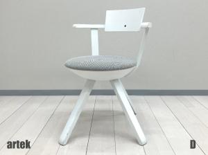 D)artek/アルテック　ライバルチェア　コンスタンチン グルチッチ　北欧　フィンランド　ホワイト ラッカー/ライトグレー×クリーム　vitra