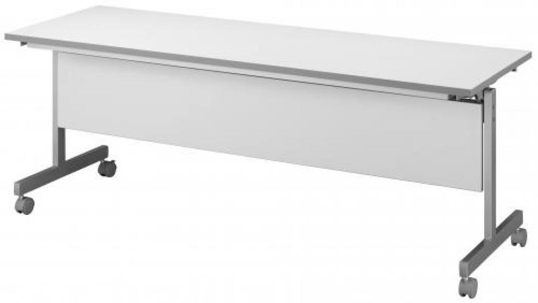 ☆★　新品　サイドスタックテーブル　幕板付　Ｗ1500　Ｄ600　ホワイト　☆★
                                    新品
            