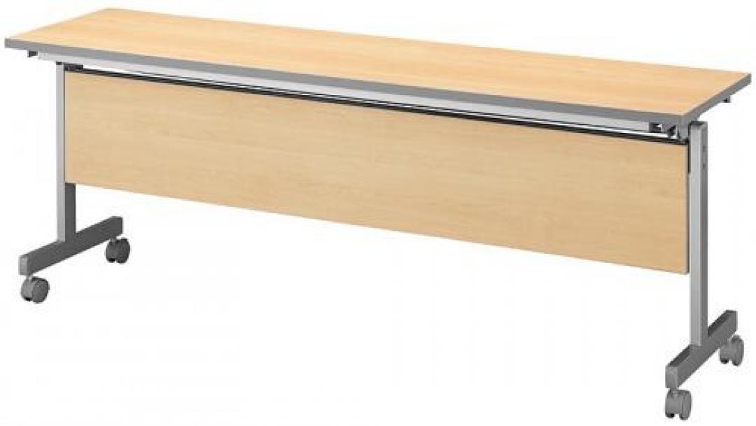 ☆★　新品　サイドスタックテーブル　幕板付　Ｗ1500　Ｄ450　ナチュラル　☆★
                                    新品
            