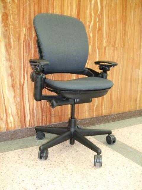 【中古】リープHD Steelcase/スチールケース 肘付ハイバックチェア 63938