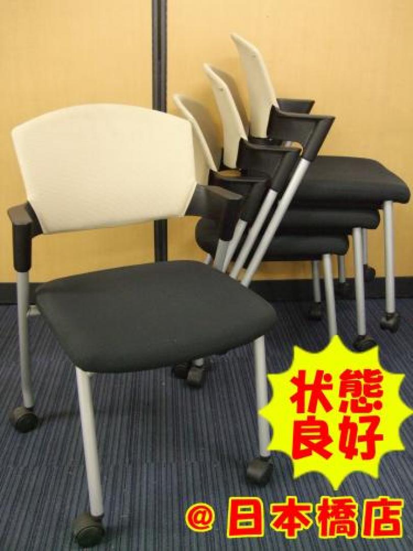 【コクヨ製】プロッティチェア4脚セット【PROTTY】【状態良好】【キャスター付き】【会議チェア】
                                    中古
            