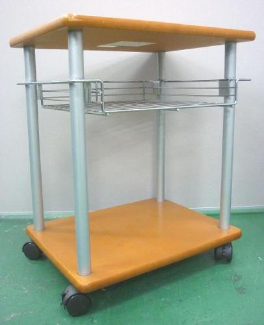 高機能！　網棚＆キャスター付プリンター台
                                    中古
            