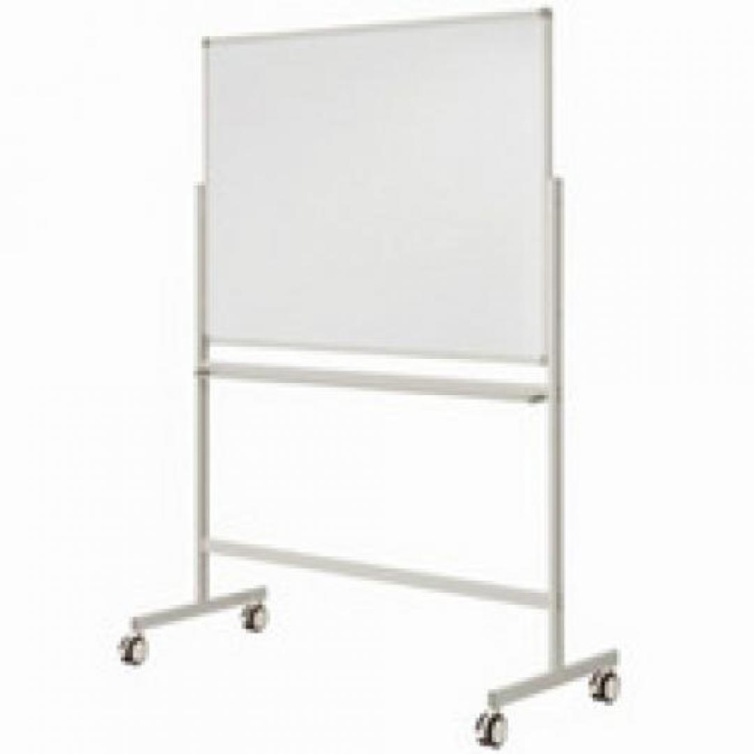 片面ホワイトボード　■板面：W1200タイプ　■キャスター脚付　■ホワイトフレーム
                                    新品
            