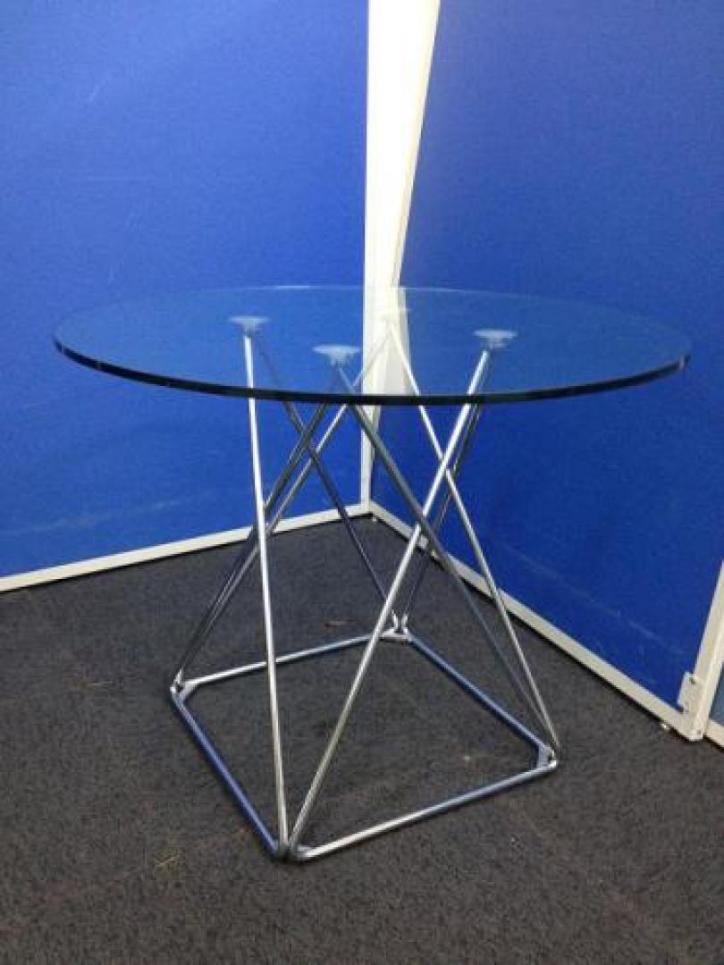 10/16在庫情報【ガラステーブル】【丸テーブル】【ミーティングテーブル】
                                    中古
            