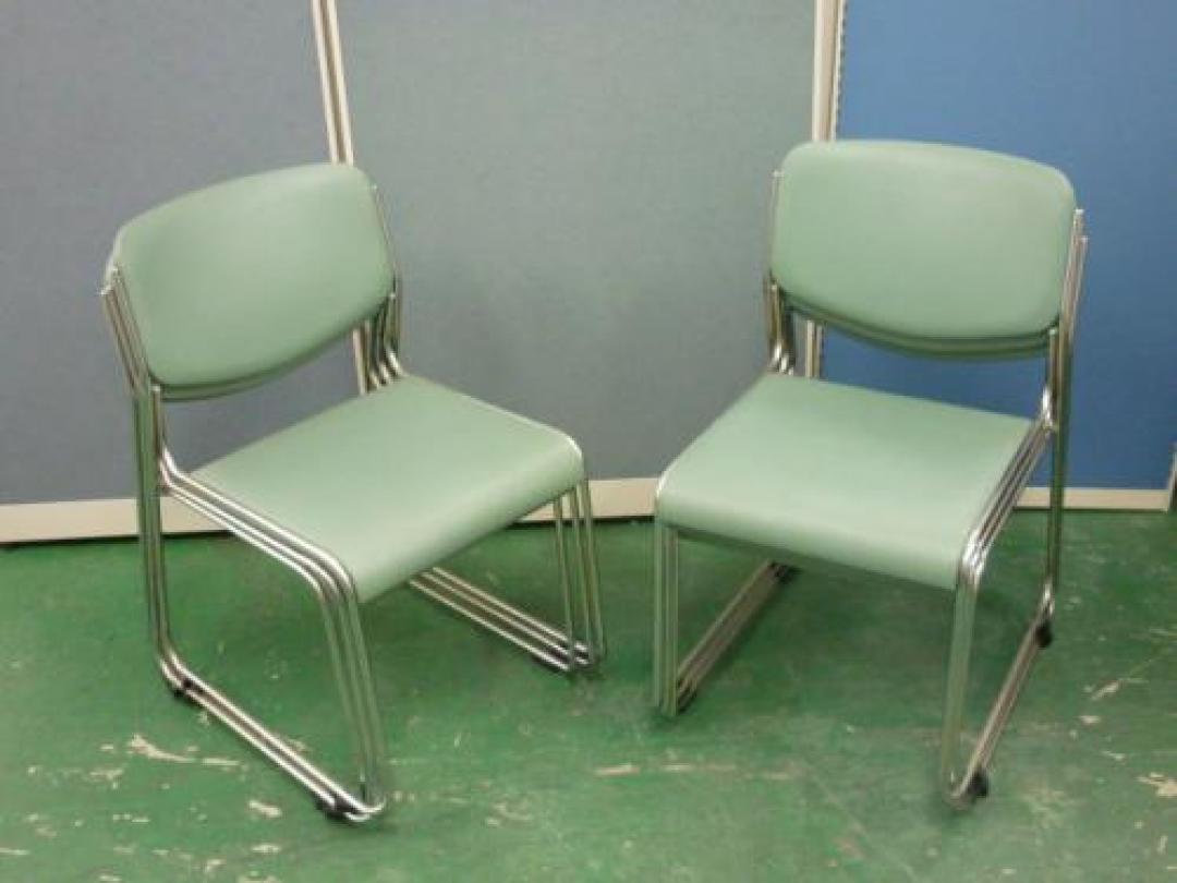 スタッキングチェア6脚セット【会議チェア】
                                    中古
            