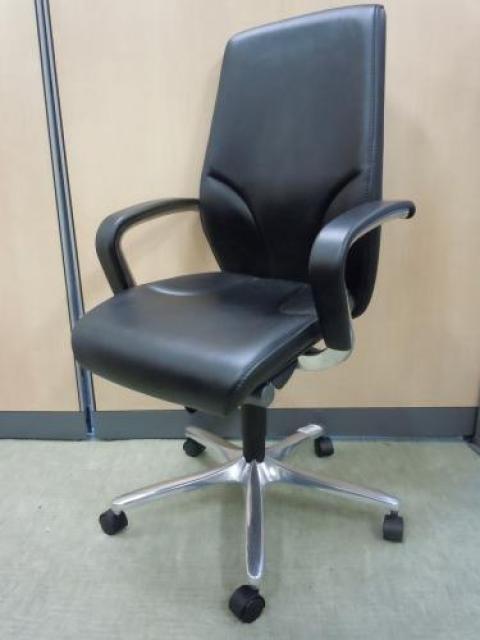 中古】 ジロフレックス 肘付ハイバックチェア 69593 - 中古  