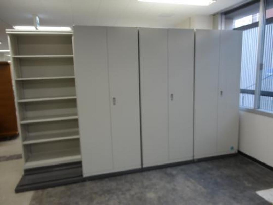 近隣配達可能オカムラ3x6スライド書庫VILLAGE 8VS194