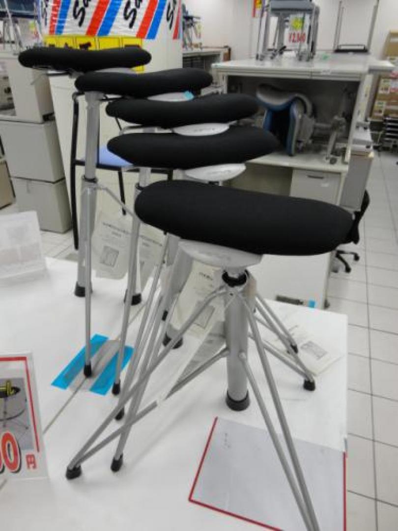 ■【セット商品】オカムラ製　ハイポジションスツール　5脚セット
                                    中古
            