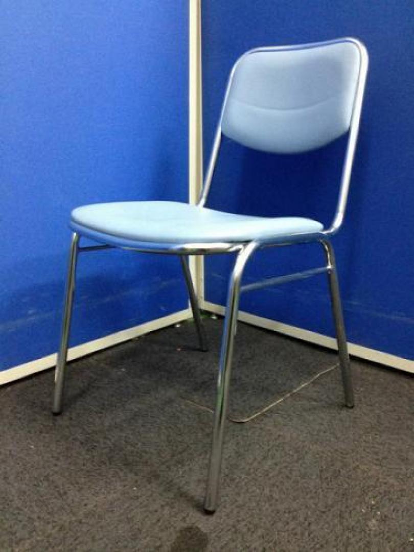 12/24更新情報　【オカムラ】【okamura】【スタッキングチェア】【ブルー】【会議チェア】
                                    中古
            