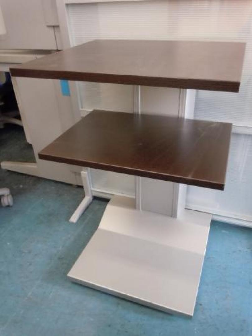 【状態良好】【プリンター台？テレビ台？受付にも◎】　■キャスター付きで移動ラクチン　■ブラウン
                                    中古
            