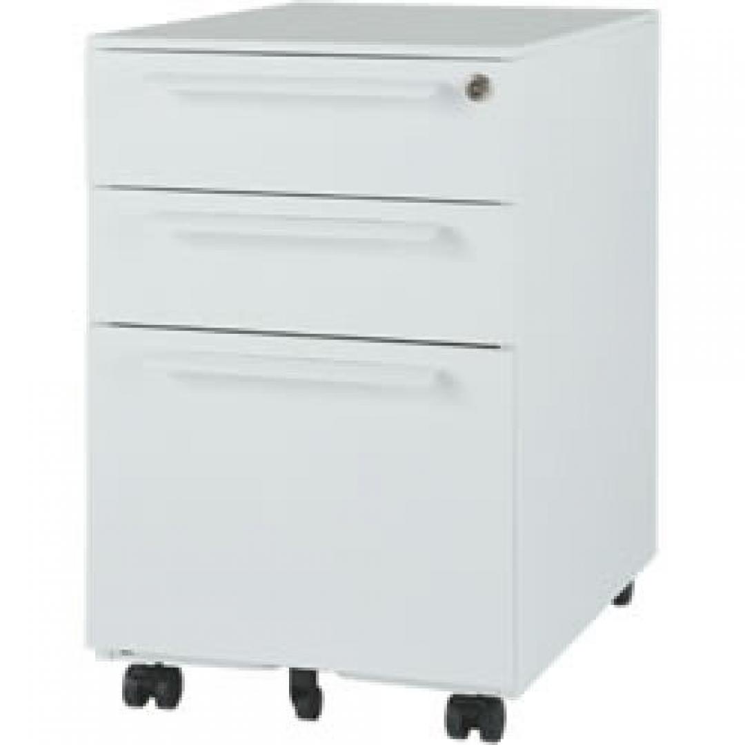 ■3段ワゴン　■鍵付　■色：ホワイト　■【★台数揃います★】
                                    新品
            