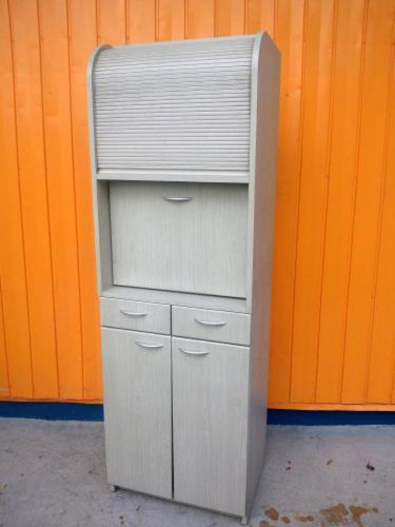 【プラス　キッチンキャビネット】　事務所に必要不可欠　木目調
                                    中古
            