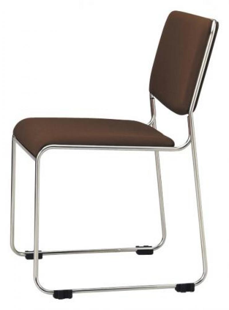 スタックチェア（ブラウン）【会議チェア】【事務用品】
                        
                                    新品
            