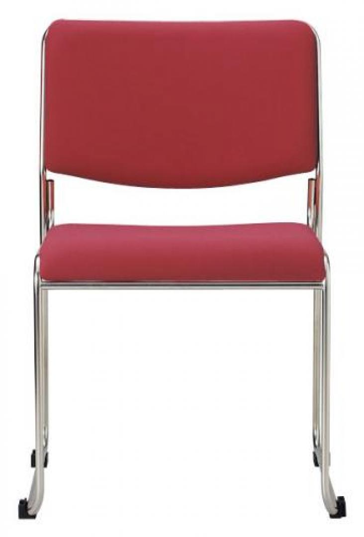 スタックチェア（レッド）【会議チェア】【事務用品】
                        
                                    新品
            